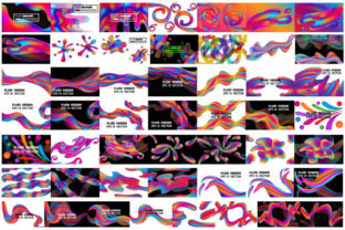 Download Bundle Fluid Neon Background Abstract - Neon background Collection