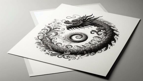 Download Lithograph Elegant Serpent - Premium Resources