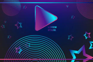 Download Neon Background Design Banner. - Neon background Collection