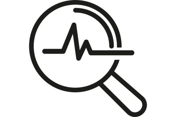 Download Signal Analysis Line Icon. Information, - Line Collection