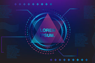 Download Neon Background Design Banner. - Neon background Collection