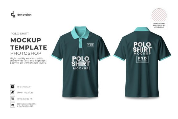 Download Polo Shirt Mockup Template Photoshop - Shop Collection