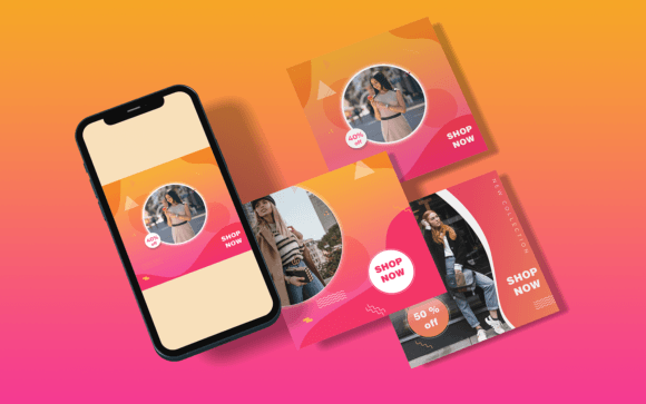 Download Social Media Templates-Shopping-030-22 - Shop Collection