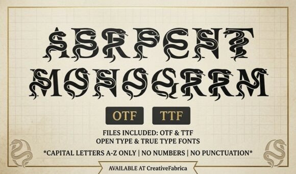 Download Serpent Monogram - Serpent Collection