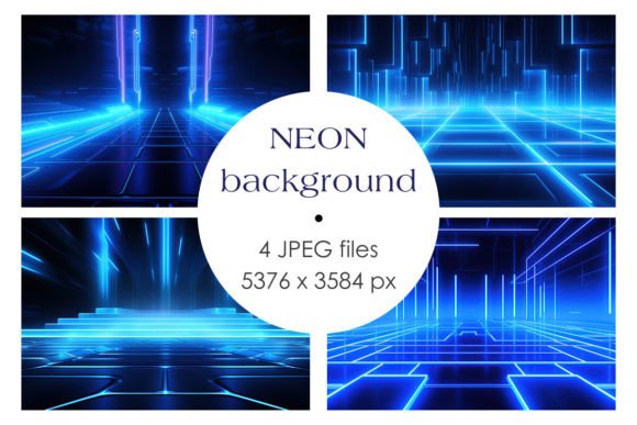 Download Blue Neon Background - Neon background Collection